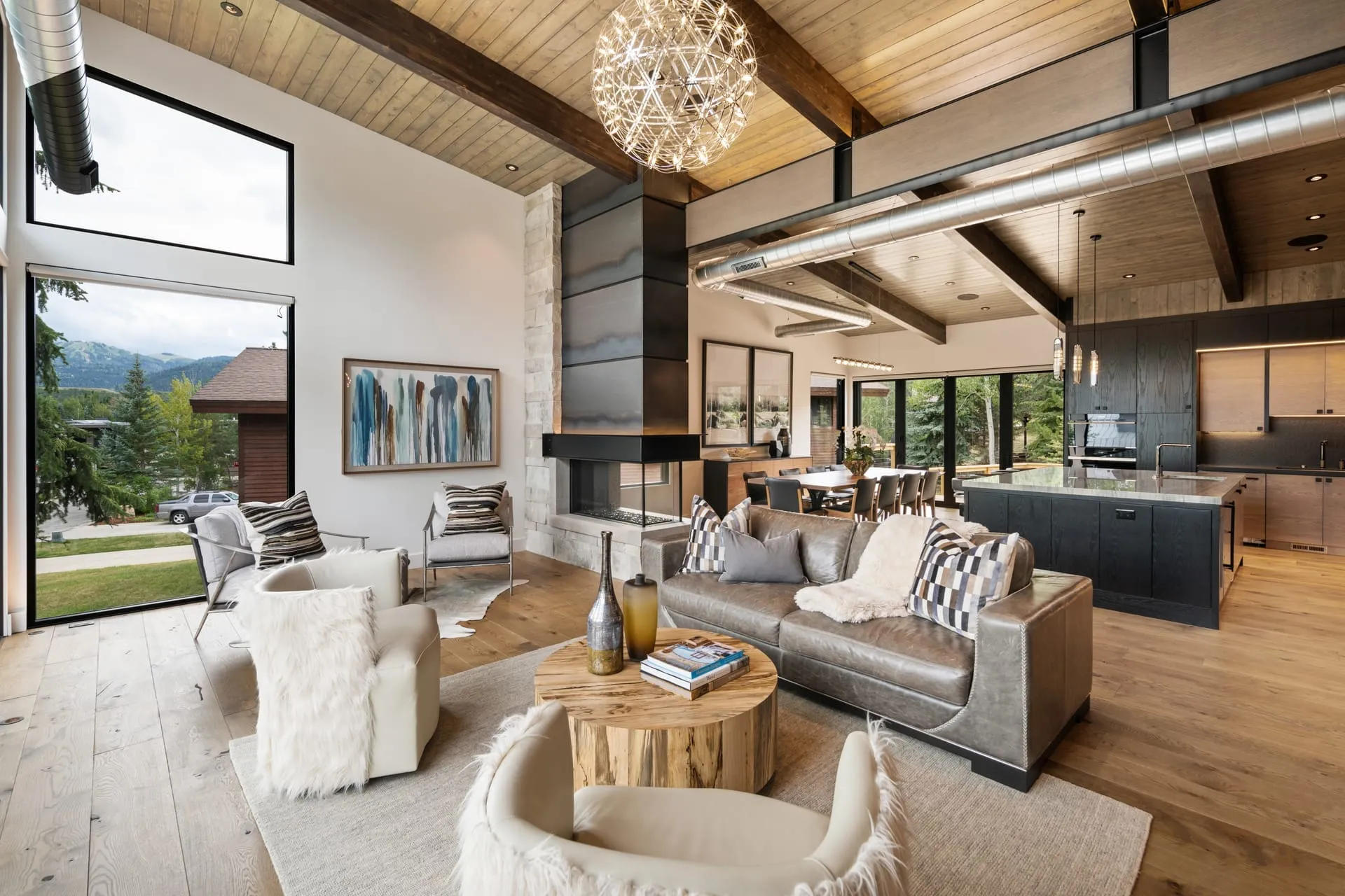 Custom home electrical work by Snow Top Electric