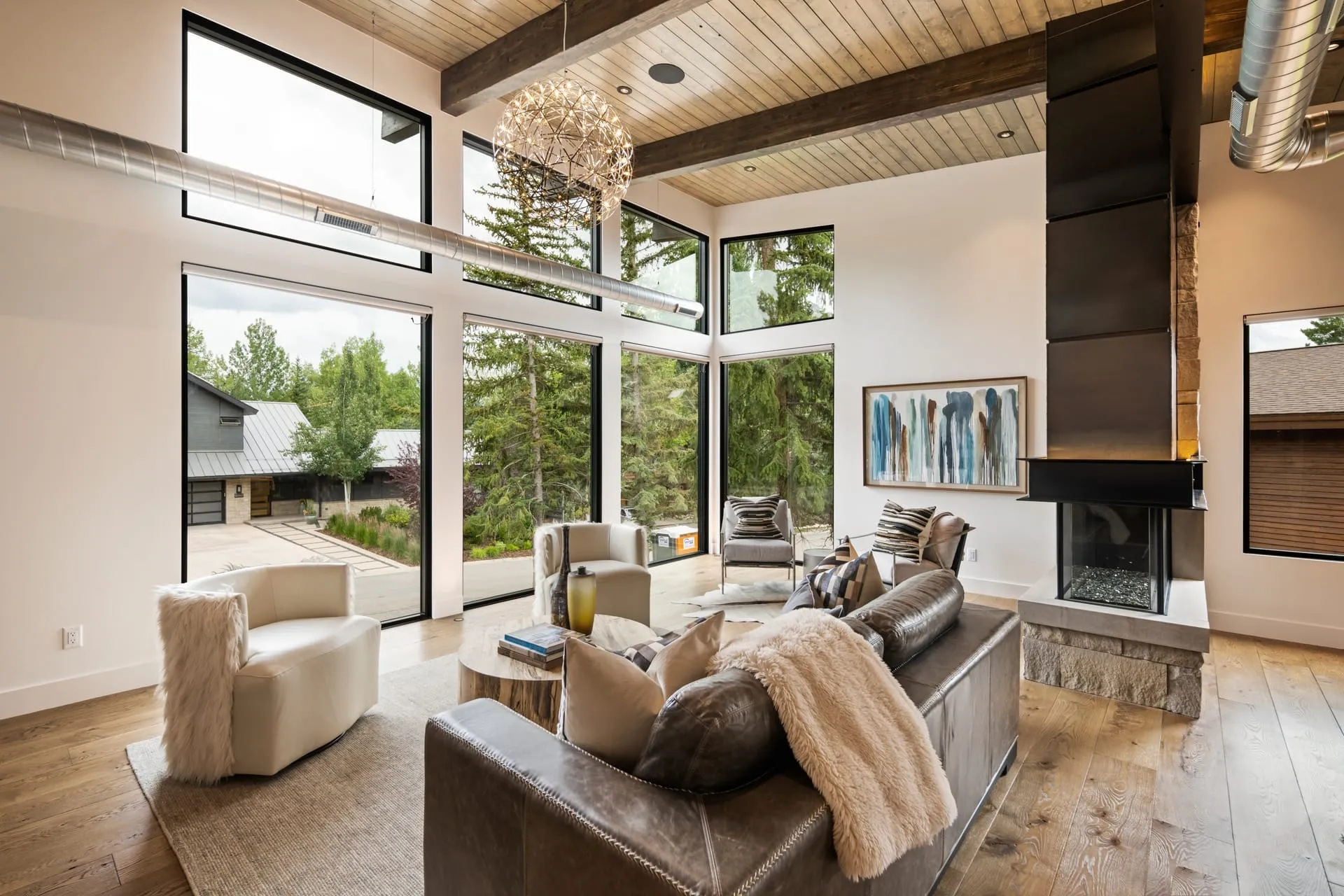 Custom home electrical work by Snow Top Electric