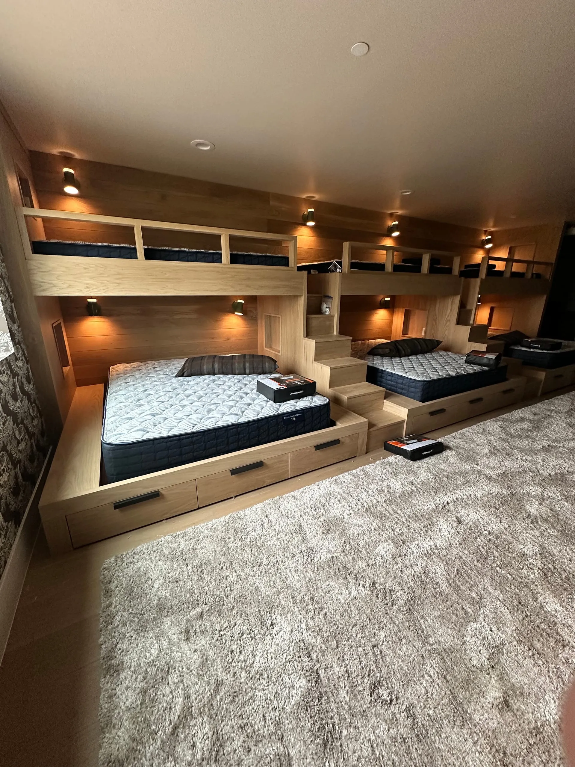 Bunk room twin bunks