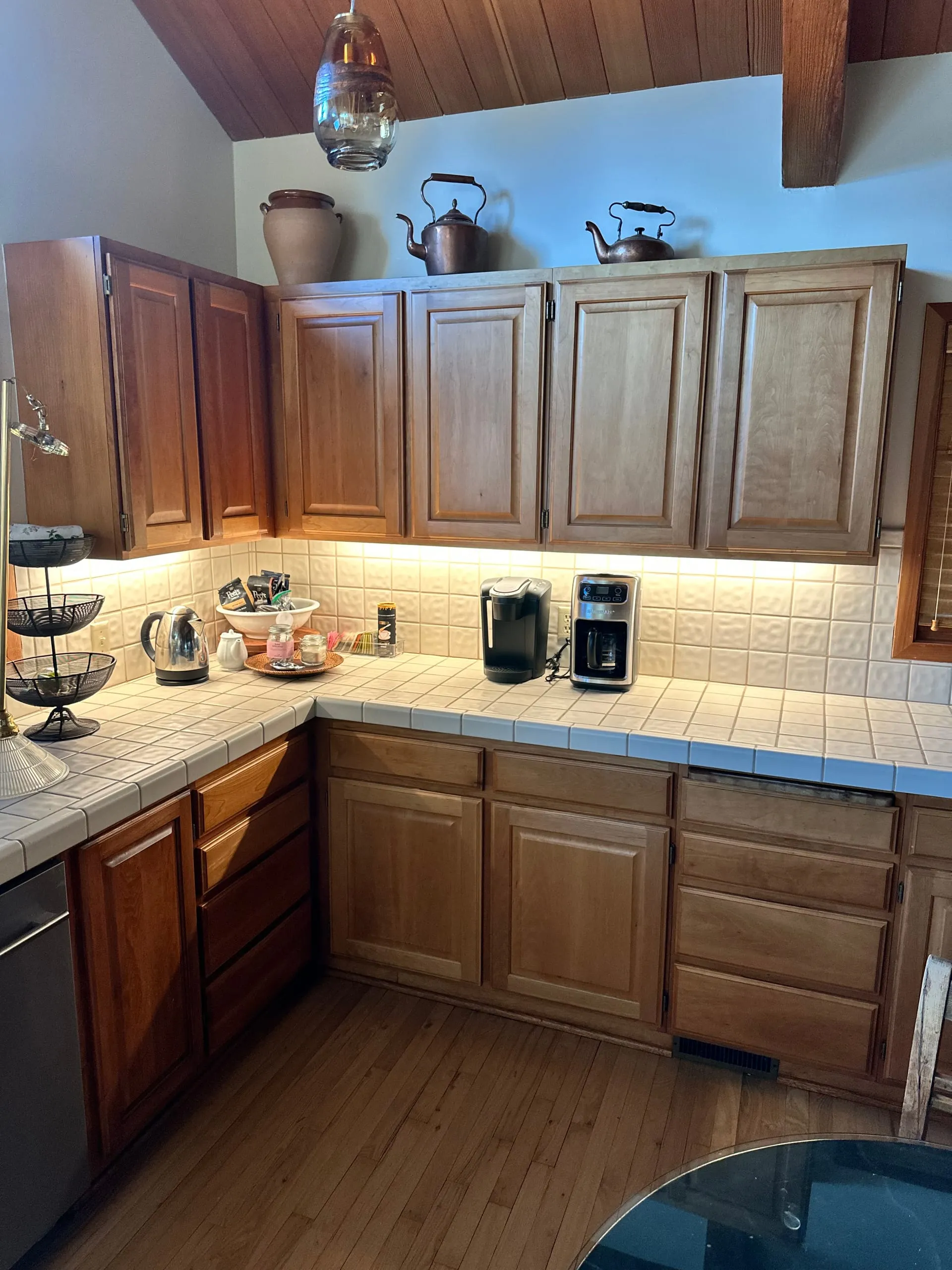 Traditional wood kitchen undercabinet